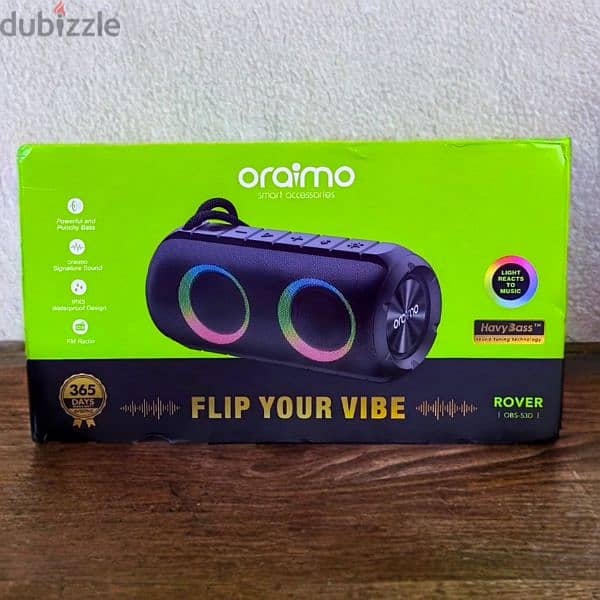 Oraimo Rover 12W Bluetooth portable Speaker 0