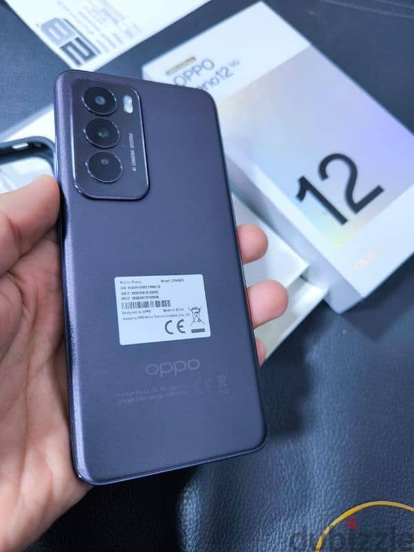 oppo reno 12 بحالة الجديد 1