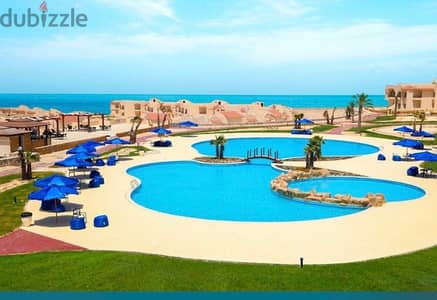 شاليه قرية كورال هيلز sea view ارضي مع جاردن