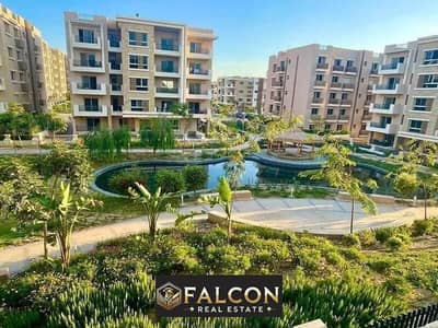 Apartment for sale with 0 % down payment and equal installments over 12 years in Saray, near the American University and near 90th Street