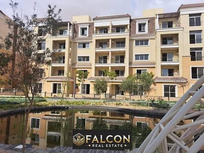 Apartment for sale without down payment and installments over 12 years in Sarai Compound, entrance to Mostaqbal City, near the New Administrative Capi