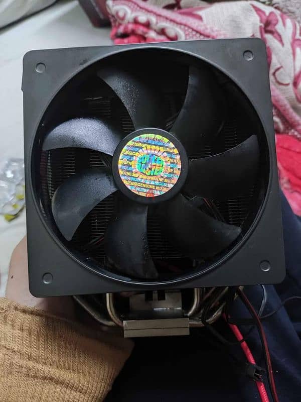 cooler master v6 gt - 6 heat pipes 2 fans مبرد هوائى كولر ماستر 3