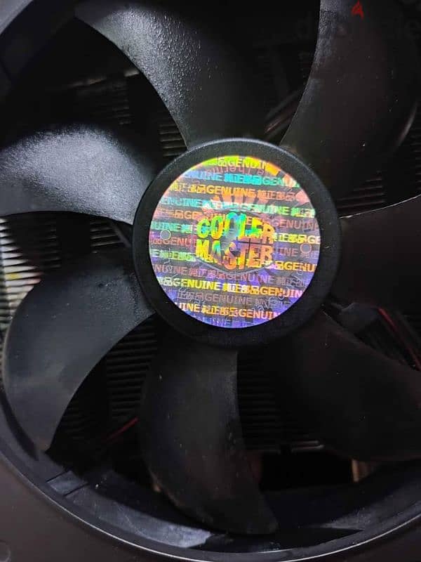 cooler master v6 gt - 6 heat pipes 2 fans مبرد هوائى كولر ماستر 5