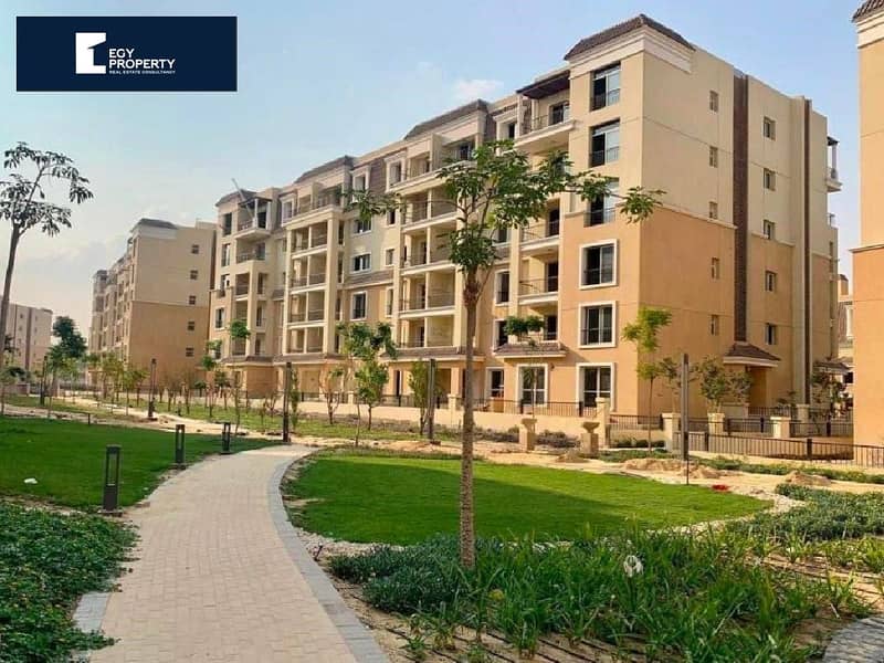 250,000 DownPayment Apartment for Sale in Sarai -New Cairo with instalments Over 12 Years 0