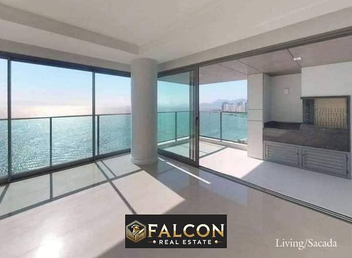 Sea View & Early Deliver Apartment Direct On The Sea 150m Ultra Super Lux For Sale In Alamein Towers North Coast 0