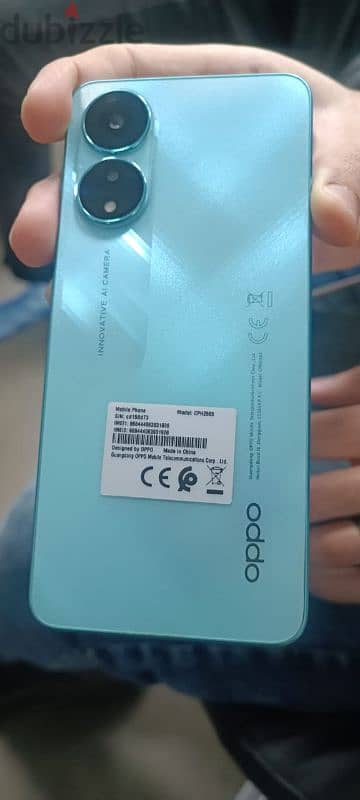 oppo A78  استعمال بسيط كالجديد 0