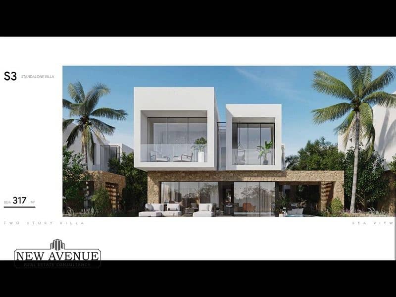 Standalone for sale in Azha Ras El Hikma , 5 master bedroom, 5 bathrooms, Delivery 2026, BUA 317m 0