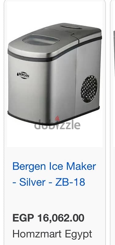 bergen ice maker