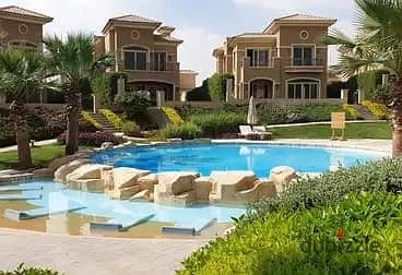 Townhouse Middle for sale in Stone Park, fully finished, ready to move , Stone Park new Cairo