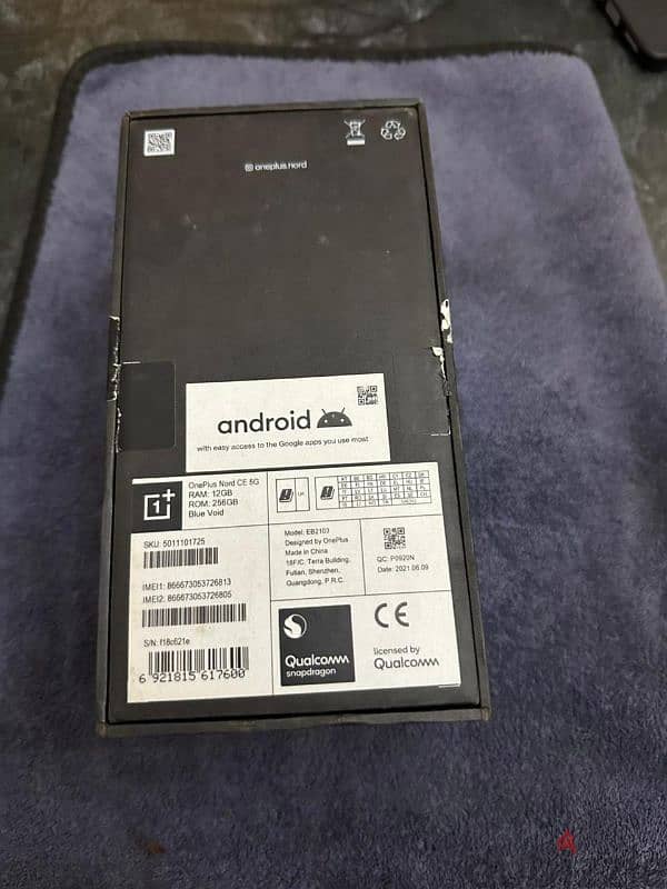 One plus nord CE 5G used phone 3