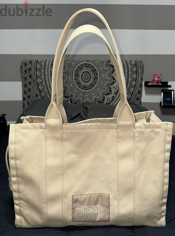 The Marc Jacobs large beige tote bag 2