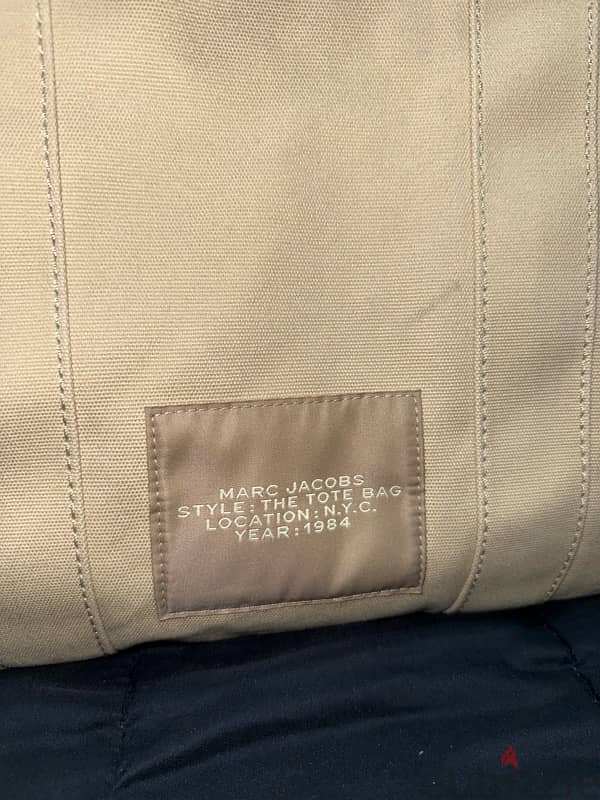 The Marc Jacobs large beige tote bag 4