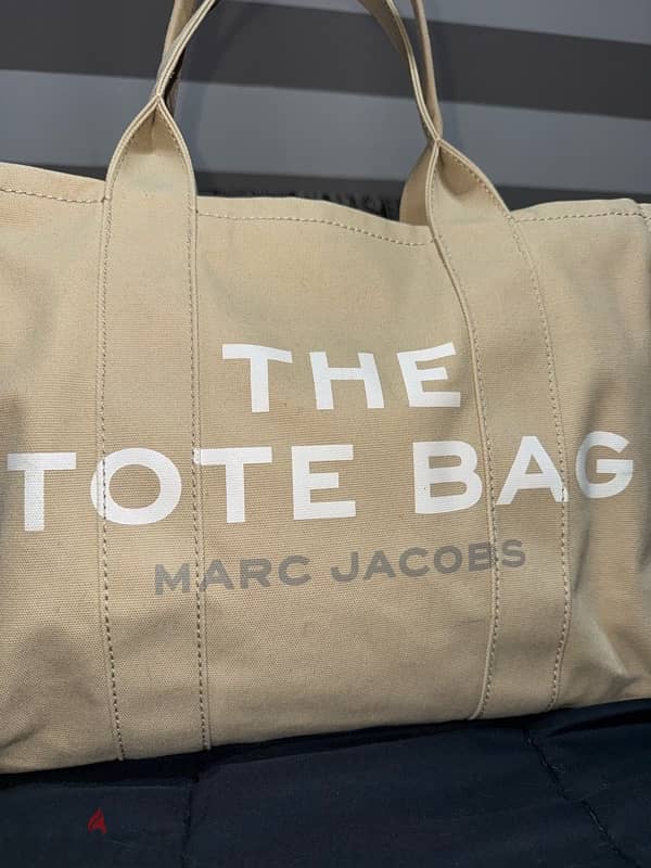 The Marc Jacobs large beige tote bag 5