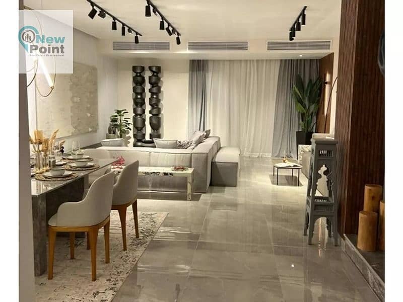 A distinctive apartment in At East Compound in the heart of Mostakbal City near Madinaty 0