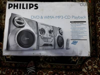 Philips fdw39 dvd-wma-mp3-cd player