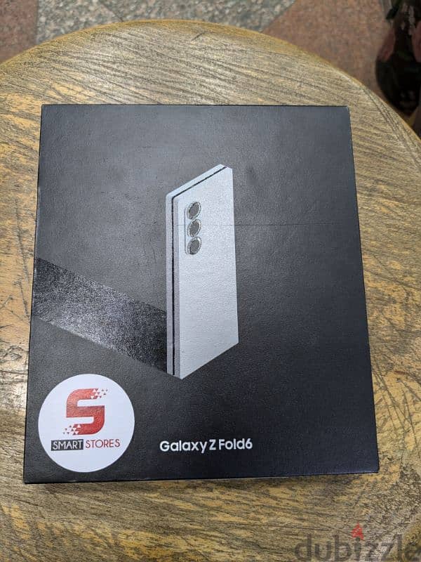 Galaxy Z Fold 6 dual sim 256G Titanium جديد 0