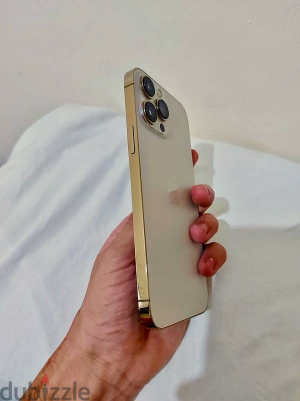 iPhone 13 Pro Max 256GB Gold 86% Box & Cable Waterproof 2