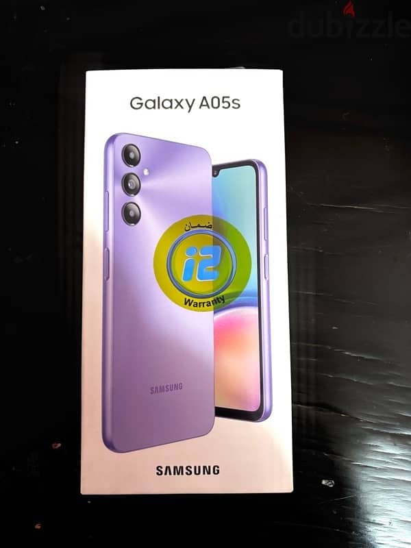 موبايل Samsung A05s 6R 128G كسر زيرو "لون بنفسجي فاتح" 3