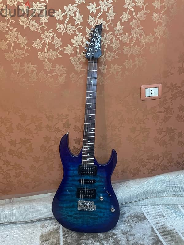 ibanez grx70qa blue 1