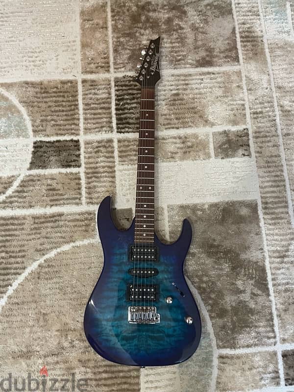 ibanez grx70qa blue 2