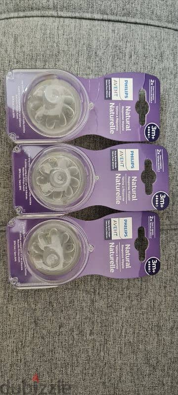 AVENT Philips Natural Response Nipple Flow 4 (3M+)- 2 nipples per box