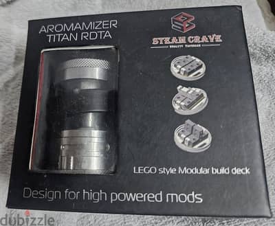 Steam crave aromamizer titan Rdta 41mm