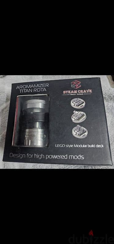 Steam crave aromamizer titan Rdta 41mm 1