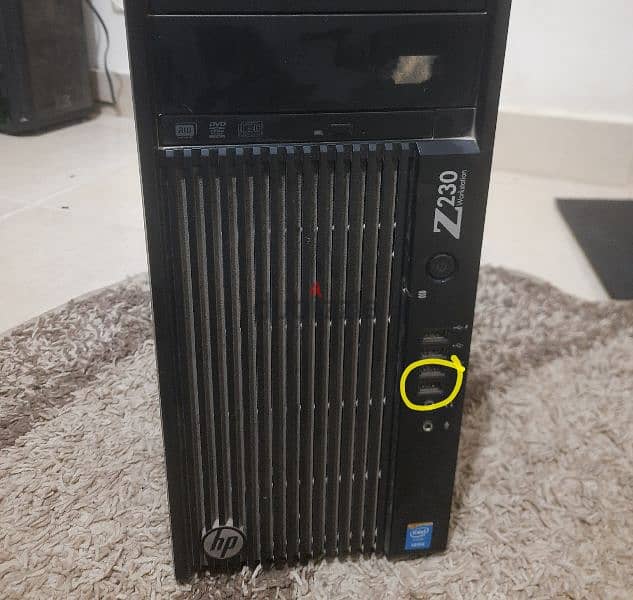 جهاز hpz230 workstation tower 3