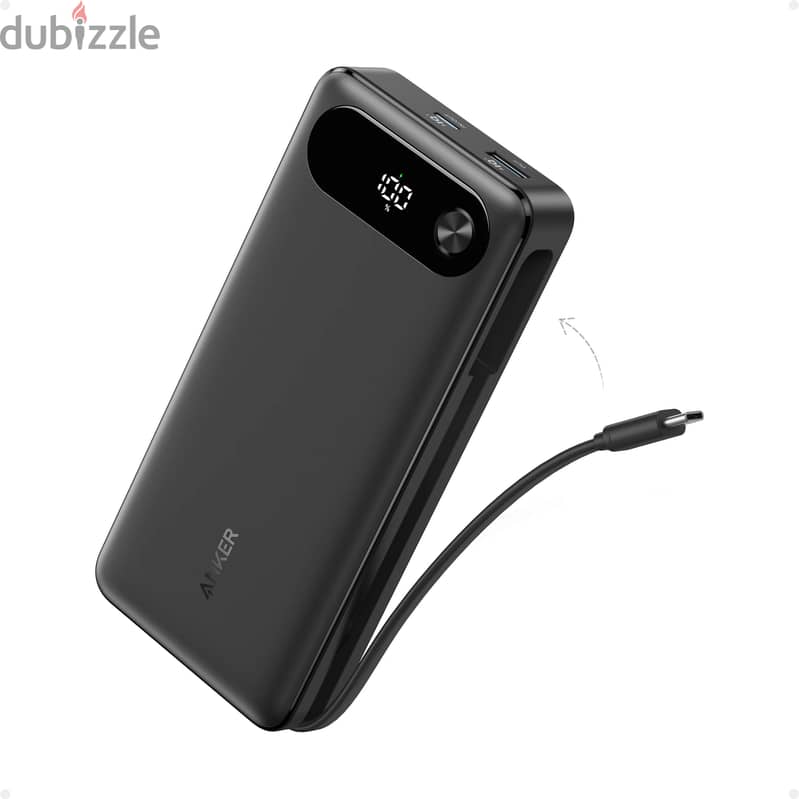 Anker 87w Power bank 20000mah+كونفرتر لتشغيل الراوتر عند انقطاع التيار 5