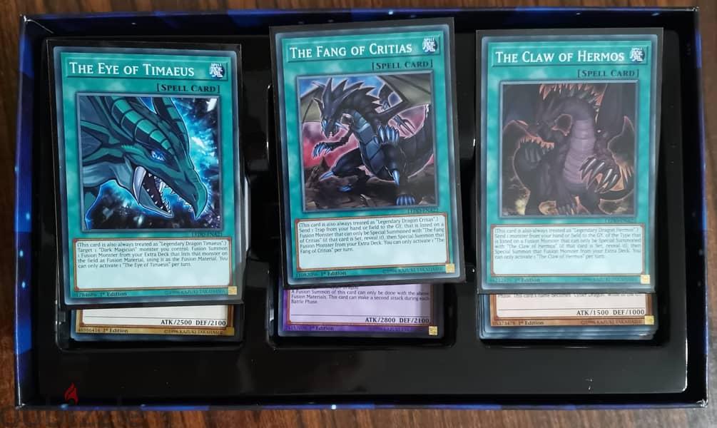 Original Yu-Gi-Oh Cards-Legendary Dragon Decks 4