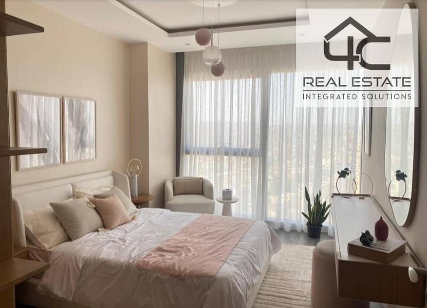 ِِApartment 129 m 2 bedrooms and fully finished with Ac/s for sale in Zed West with down payment and instalment Delivery 2026 0