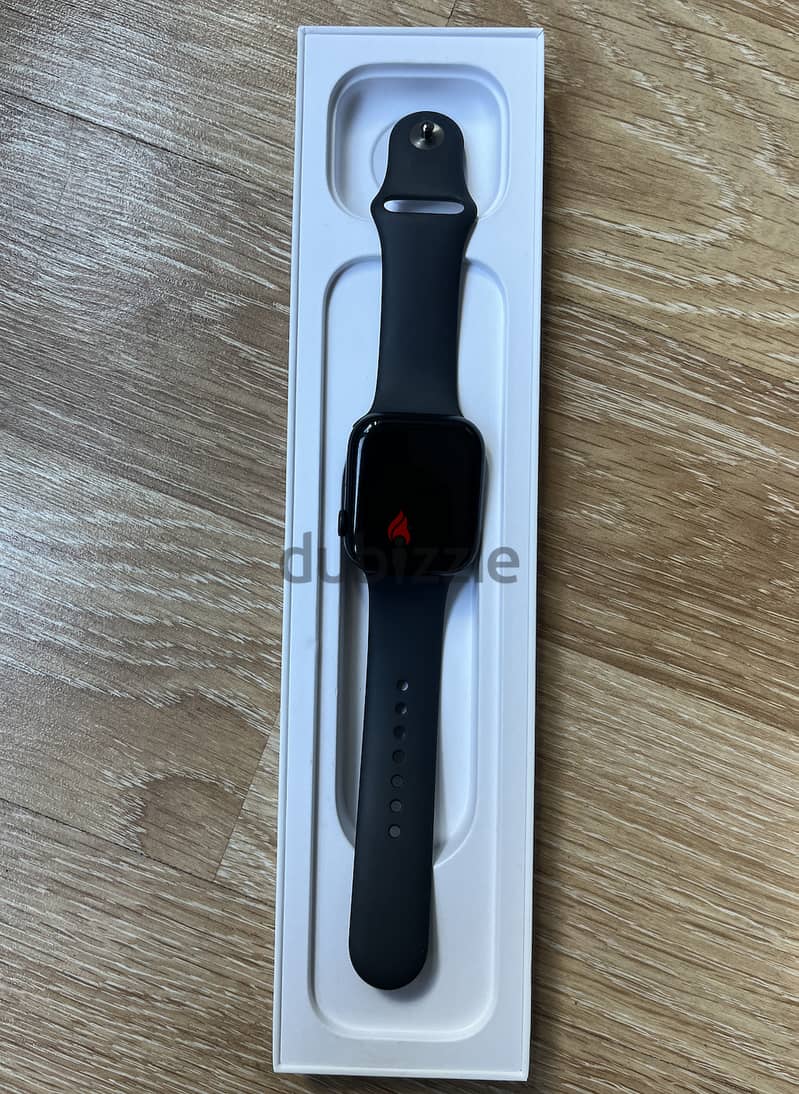 Apple Apple Watch Series 7, 45mm, Sport Band- Midnight Black 2