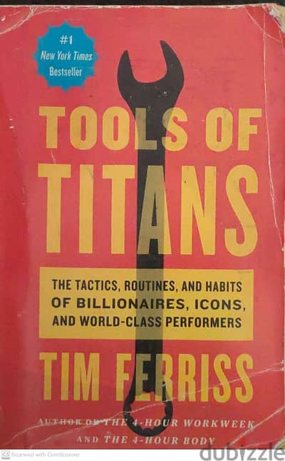 كتاب TOOLS OF TITANS