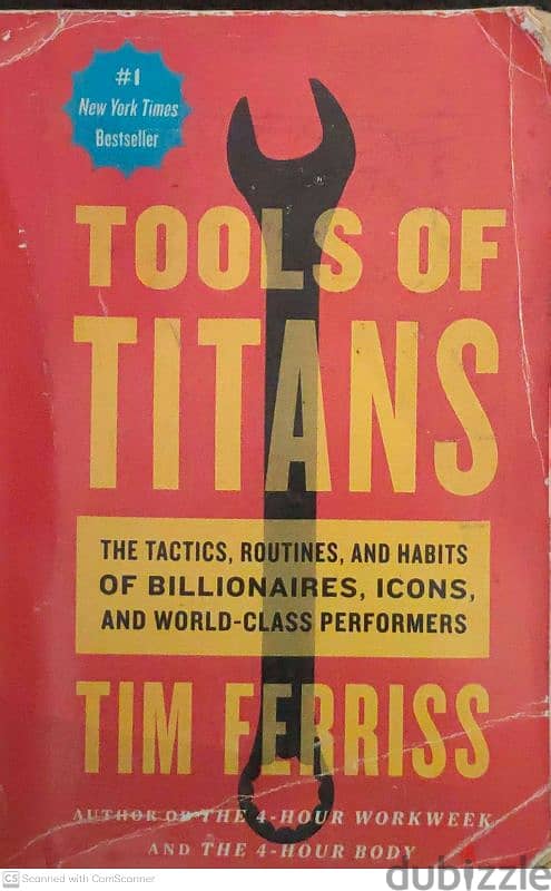 كتاب TOOLS OF TITANS 0