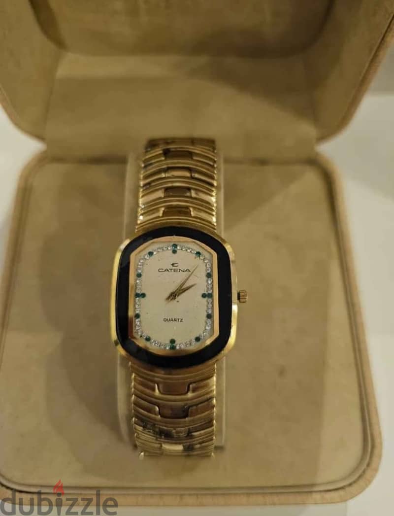 Catena watch SWISS MADE original gold plated 0