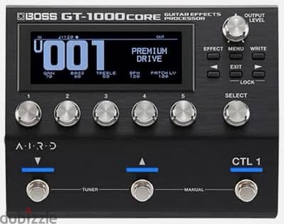 Boss Gt-1000 core + widi jack + double foot switch