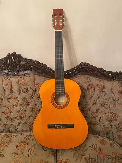 Ash acoustic guitar