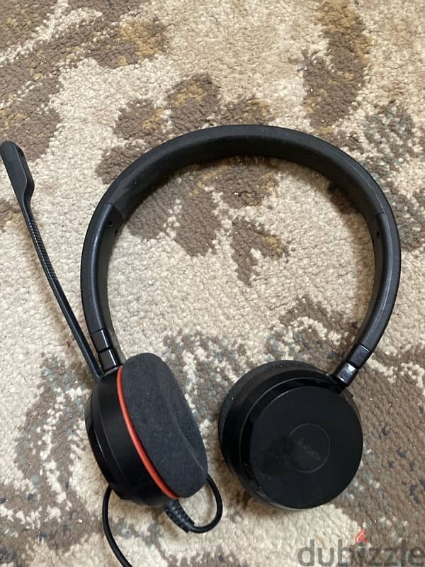 Jabra Evolve 20 Stereo Headset - Wired Headphones 1