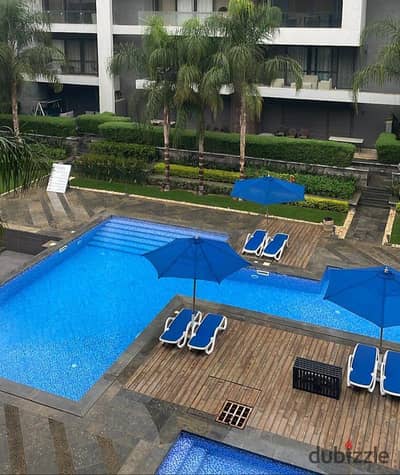 Pool view apartment 220m for rent semi furnished at Patio 7