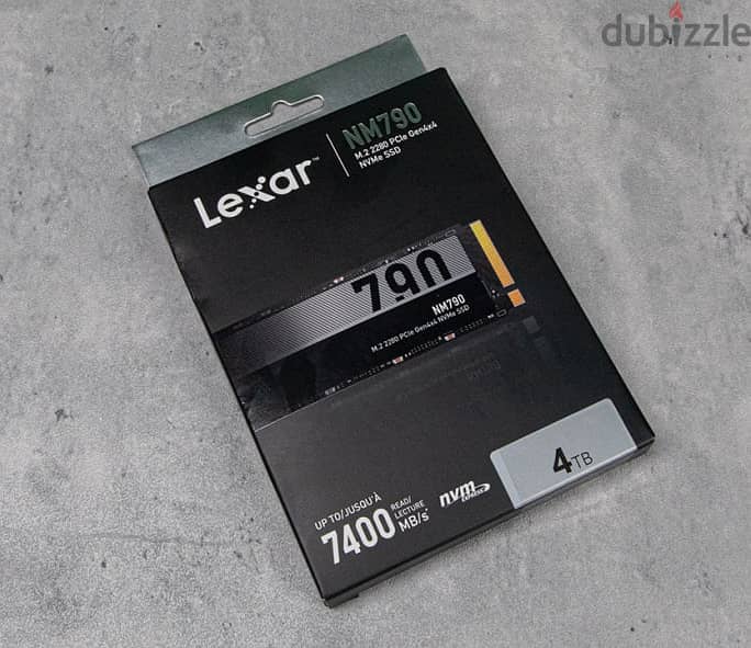 Lexar SSD NM790 NVME 7400 MB/S 2TB brand new  2 pieces 1