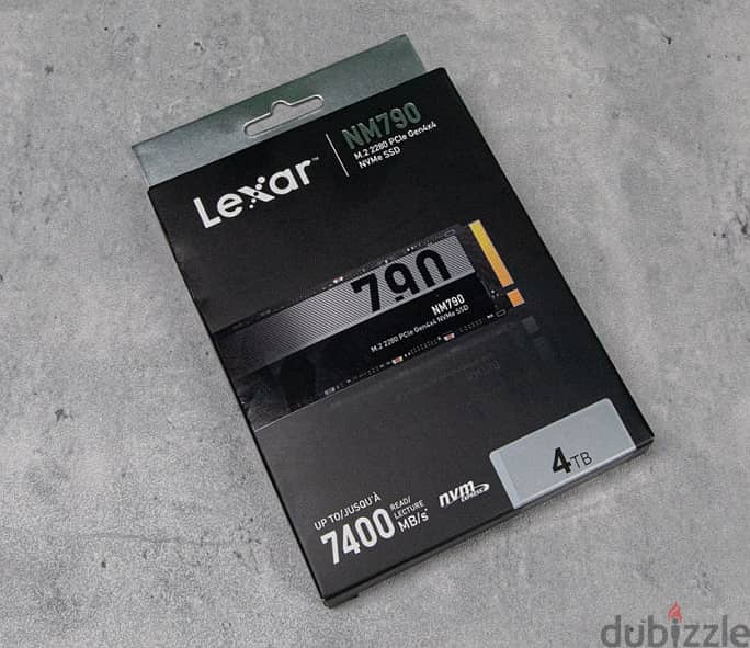 Lexar SSD NM790 NVME 7400 MB/S 2TB brand new  2 pieces 2