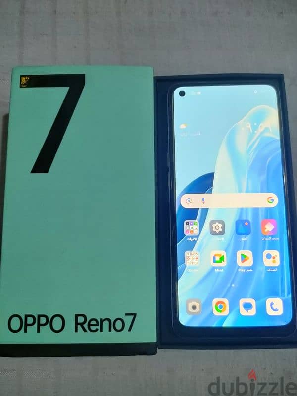 حالة الجديد للبدل أو البيع Oppo Reno 7 256/8 2