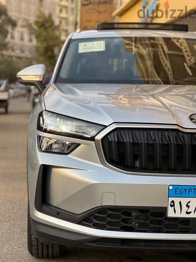 Skoda Kodiaq 2025 Selection Lounاسكودا كوديك سليكشن لونج عداد 430 كيلو