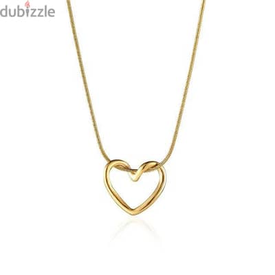 Stainless Steel Heart Shape سلسلة قلب