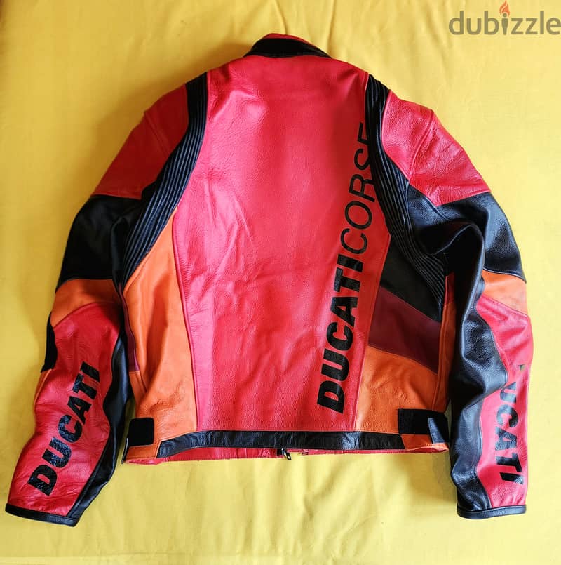 Ducati genuine leather jacket - جاكيت جلد طبيعي للموتوسيكلات 5