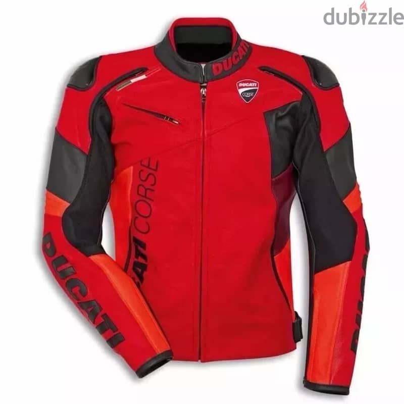 Ducati genuine leather jacket - جاكيت جلد طبيعي للموتوسيكلات 7