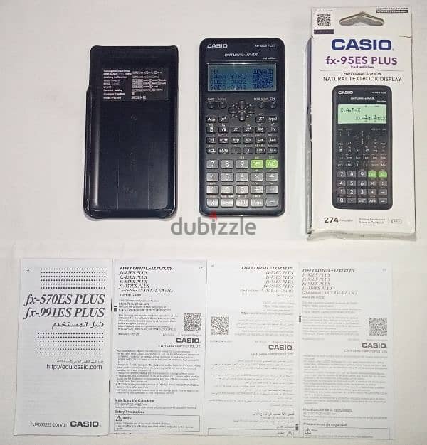 آلة حاسبة CASIO FX-95ES PLUS 1