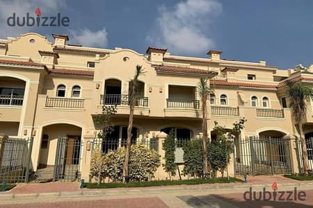 Villa Stand alone  ready to move and ready for viewing in Patio Prime compound, Al-Shorouk, near Madinaty