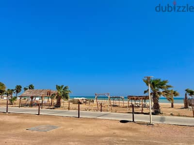 شاليه للايجار غرفتين في المارينا الجديده الجونه for rent 2Br in gouna