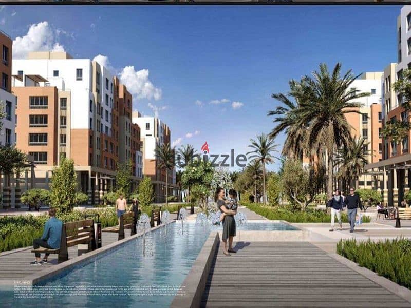 apartment for sale fully Finished Ready to move in compound el Maqsed 0